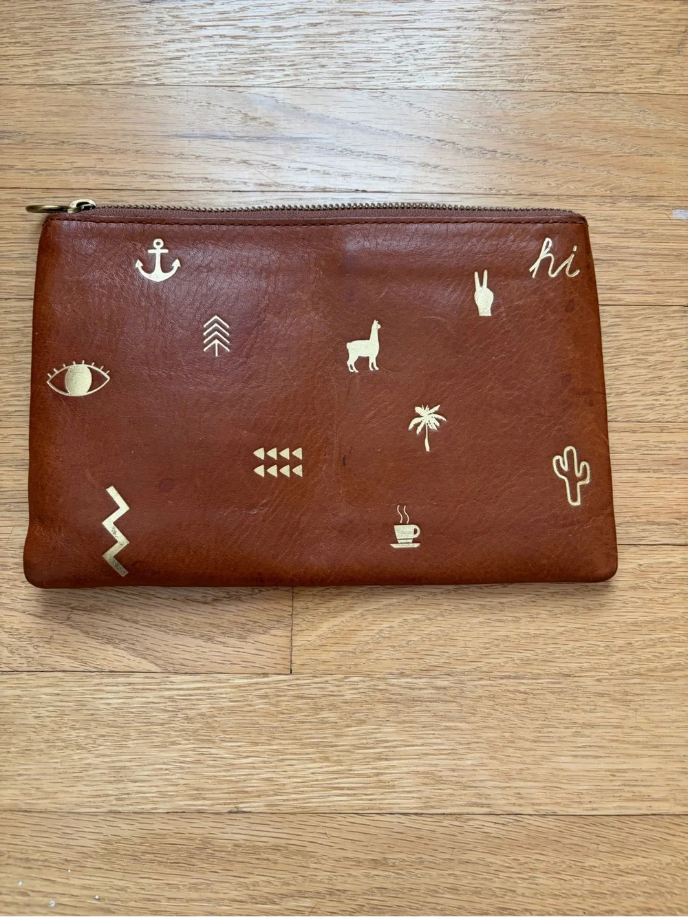 Madewell Leather Clutch- NWT